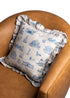 Huntington & Cold Spring Harbor French Linen Pillow Sham - Oyster and Arrow