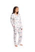 Huntington & Cold Spring Harbor Toile Long Sleeve Pajama Set - Oyster and Arrow