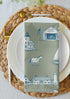 Huntington & Cold Spring Harbor Toile Napkins, Set of 4 - Oyster and Arrow