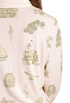 North Fork Toile Long Sleeve Bamboo Pajama Set - Oyster and Arrow