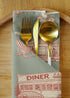 Northport Toile Cotton Napkins, Set of 4 - Oyster and Arrow