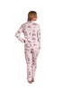 Roslyn & Sands Point Toile Long Sleeve Bamboo Pajama Set - Oyster and Arrow